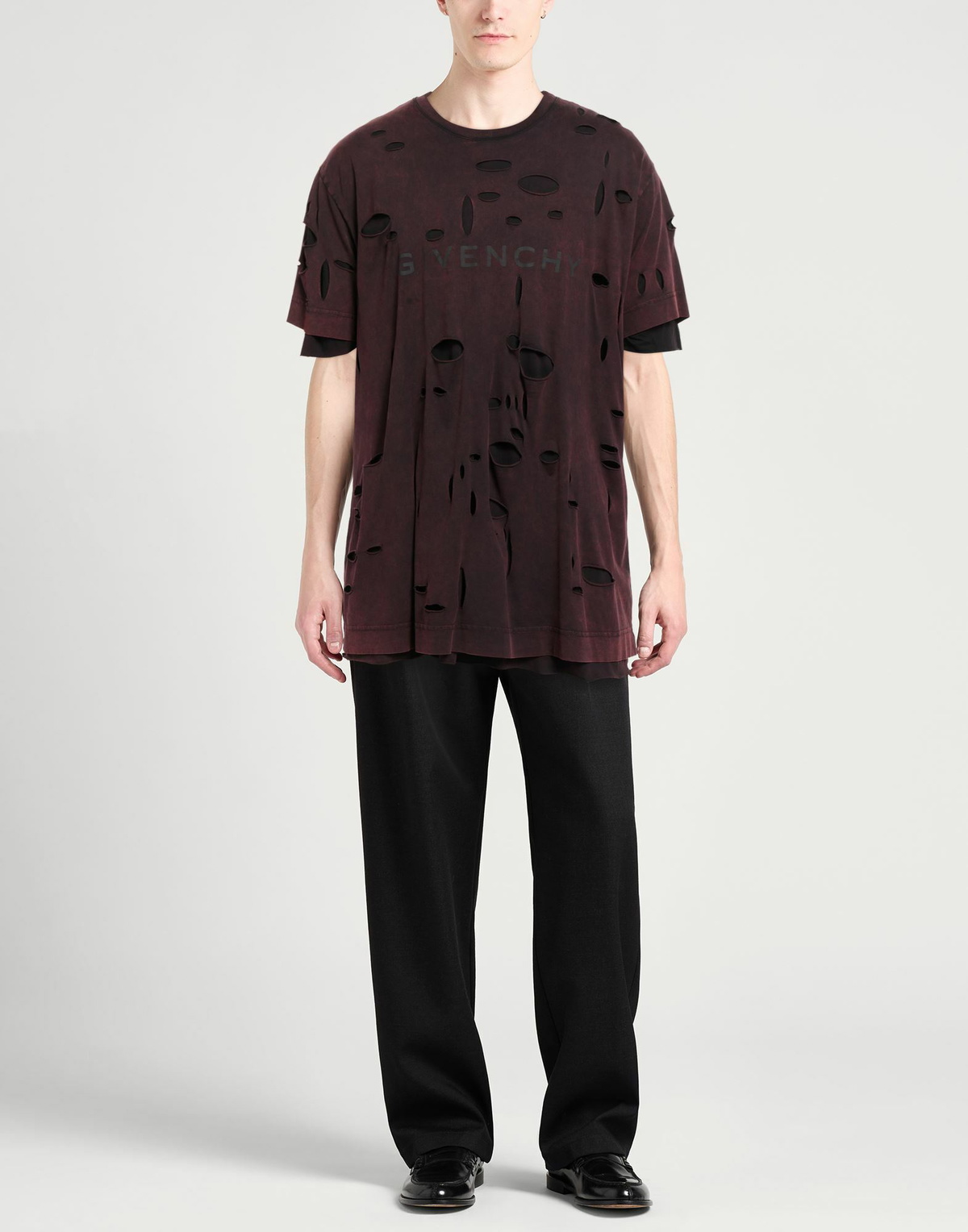 Givenchy Mens T-shirt Plum