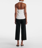 Extreme Cashmere N°409 Jerry cotton and cashmere tank top