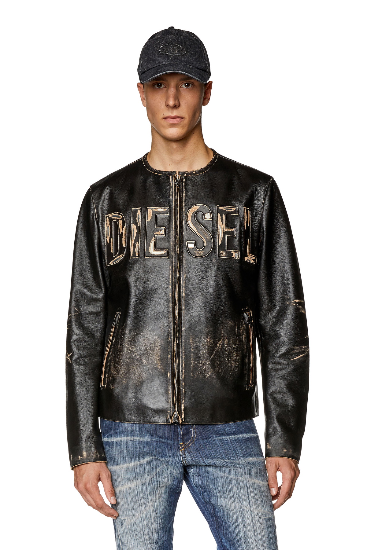 Diesel Black S-Berto-Teddy Jacket Diesel