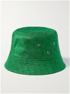 Bottega Veneta - Intrecciato-Jacquard Twill Bucket Hat - Green