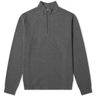 Sunspel Long Sleeve Half Zip Sweat