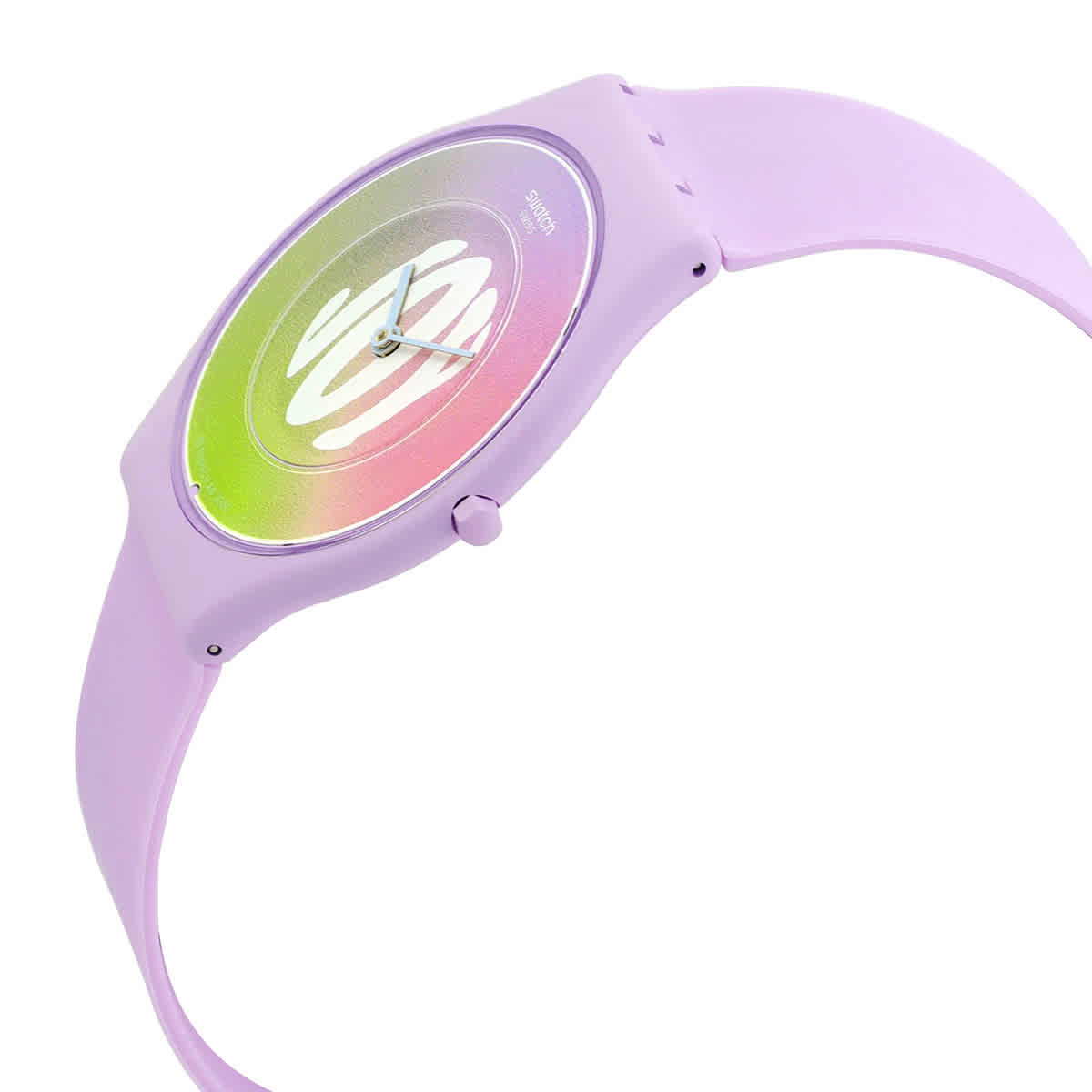 Swatch Time For Joy Quartz White Dial Ladies Watch SS09V101