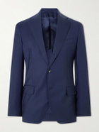 De Petrillo - Virgin-Wool Blend Suit Jacket - Blue