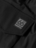 66 North - Laugavegur Slim-Fit Belted Recycled-Shell Cargo Trousers - Black