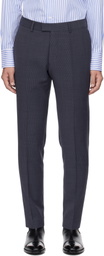 Tiger of Sweden Navy & Gray Tenuta Trousers
