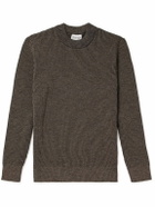 S.N.S Herning - Fender III Slim-Fit Ribbed Virgin Wool Sweater - Brown