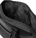 Montblanc - Sartorial Jet Nylon-Panelled Cross-Grain Leather Briefcase - Men - Black