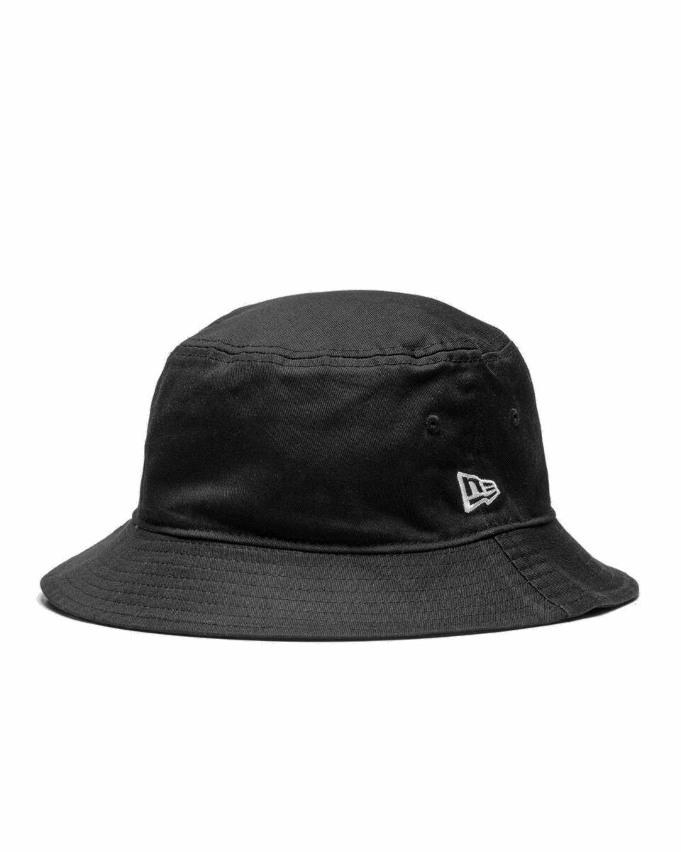 Photo: New Era Essential Tapered Bucket Hat Black - Mens - Hats