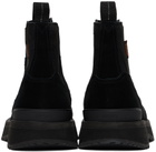 SUICOKE Black BOMA-Hi-Revab Boots