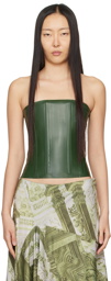 Miaou Green Libra Corset