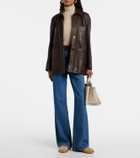 Tory Burch Phoenix suede sneakers