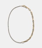 Bucherer Fine Jewellery 18kt gold chain necklace with diamonds
