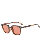 Le Specs Le Resolu Sunglasses in Dark Tort/Cinnamon Tint 