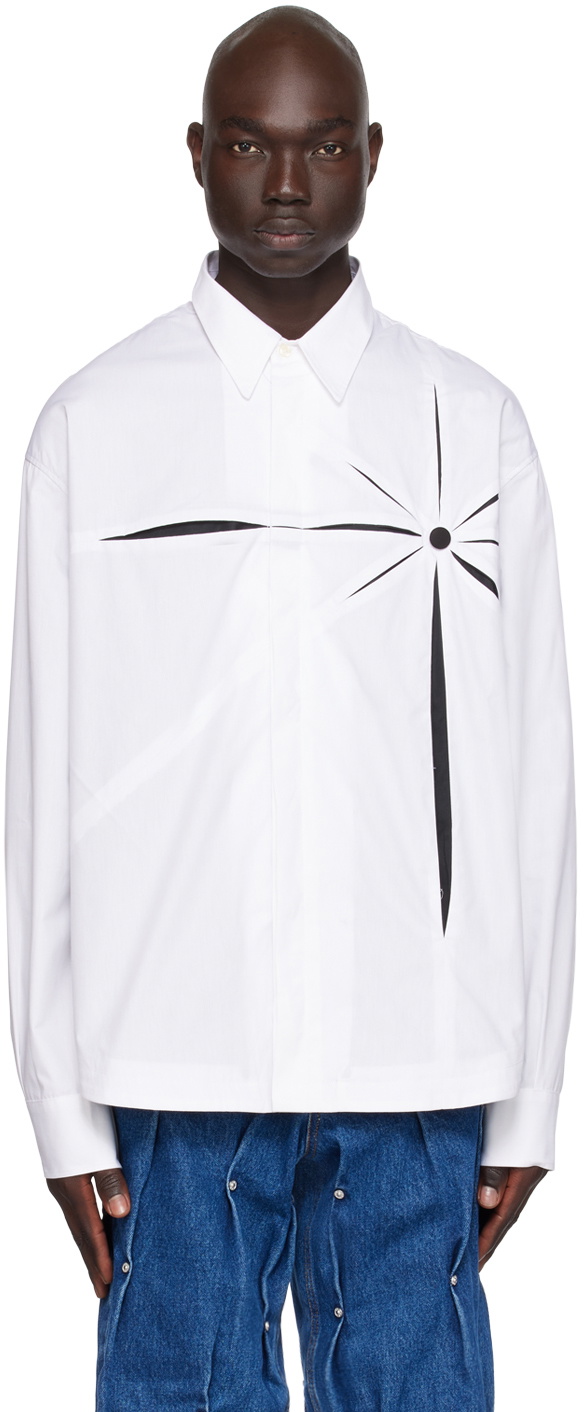KUSIKOHC Off-White Origami Shirt KUSIKOHC