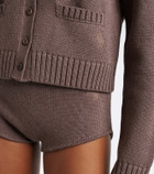 Magda Butrym Ribbed-knit cotton cardigan