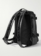 Balenciaga - Army Space Webbing-Trimmed Crinkled-Leather Backpack