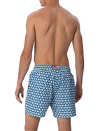 MC2 Saint Barth Man Lightweight Fabric Swim-shorts Lighting Micro Fantasy With Crab Print