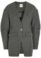 Akyn Harlow Fitted Wool Jacket Grey