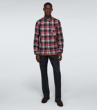 Junya Watanabe - Junya Watanabe MAN eYe x Pendleton checked shirt