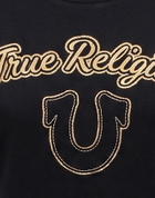 True Religion Womens T-shirt in Black