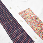 Junya Watanabe MAN Short Sleeve Patchwork Shirt
