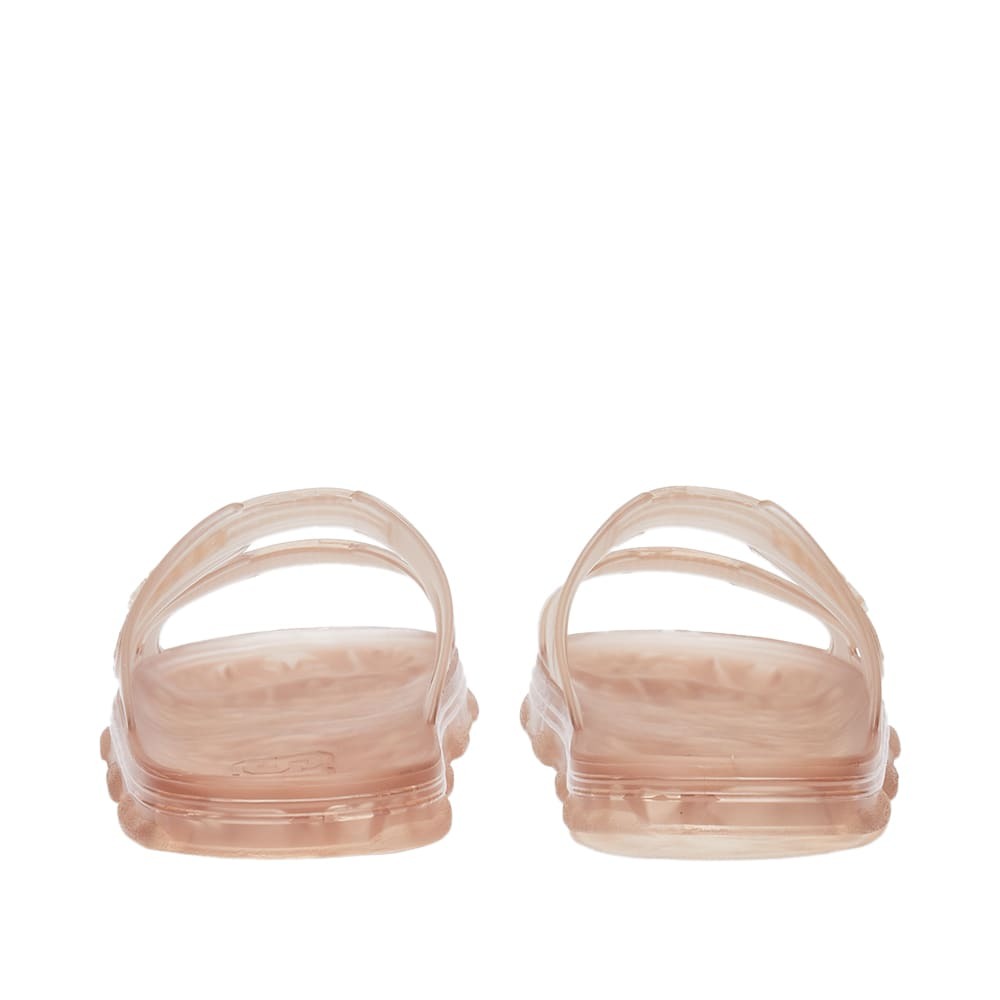 GCDS Women's Rubber Slide in Transparent GCDS
