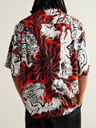 Wacko Maria - Tim Lehi Camp-Collar Printed Woven Shirt - Red