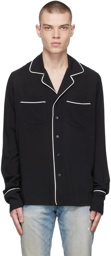 Rhude SSENSE Exclusive Black Button-Up Shirt