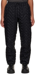 Song for the Mute Black Quilted Trousers