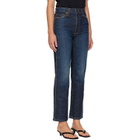 KHAITE Indigo Abigail Stretch Jeans