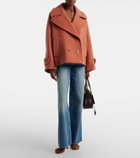 Chloé Oversized wool-blend peacoat