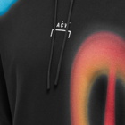 A-COLD-WALL* Men's Hypergraphic Hoody in Black
