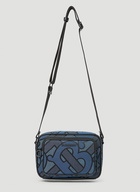 Burberry - Monogram Paddy Shoulder Bag in Navy