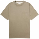 Norse Projects Men's Johannes Standard Pocket T-Shirt in Clay
