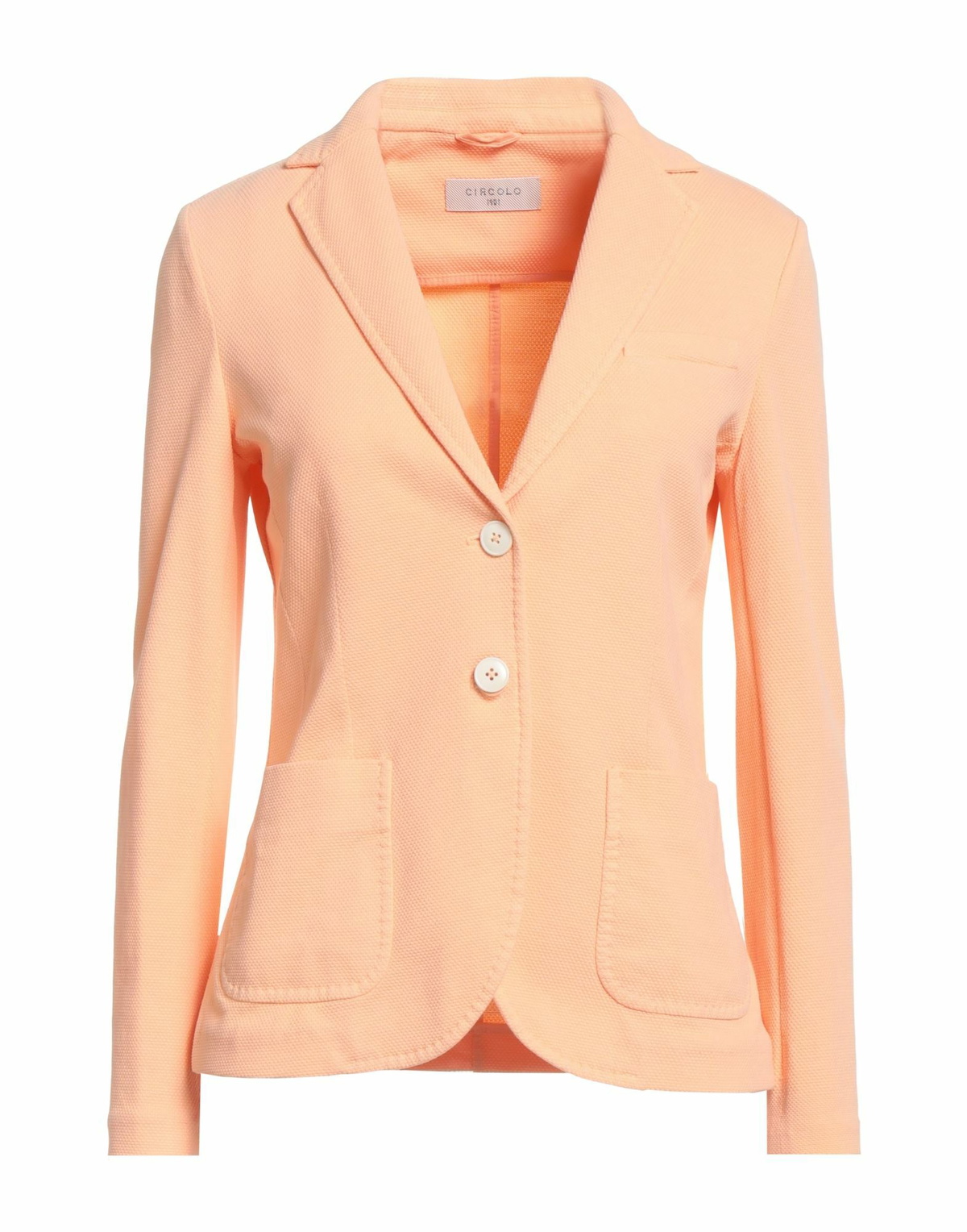 Circolo 1901 Womens Blazer in Salmon pink