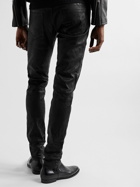 John Elliott - Cast 2 Skinny-Fit Leather Trousers - Black