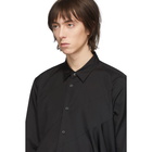 Comme des Garcons Homme Plus Black Spiral Seam Shirt