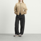 Dime Mohair Double Zip Knit in Camel