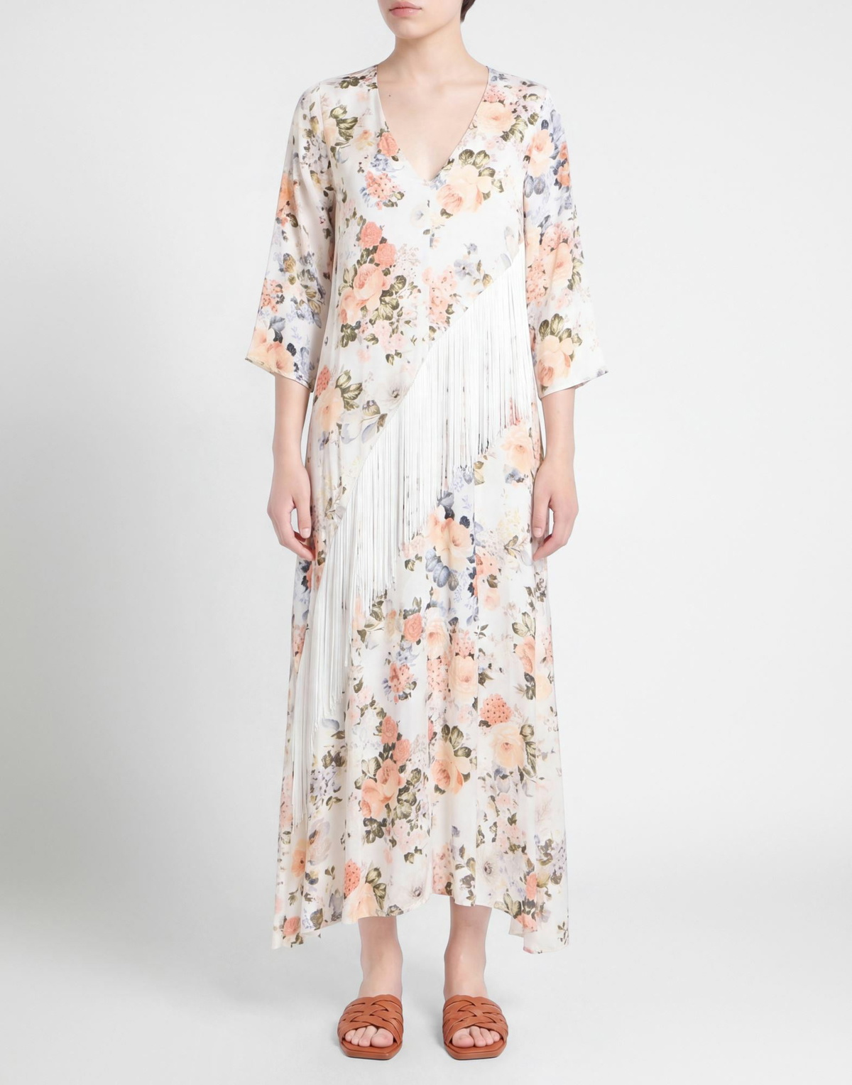 Jucca Womens Maxi dress in Beige