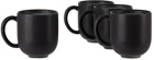 JARS CERAMISTES Black & Blue Tourron Mug Set