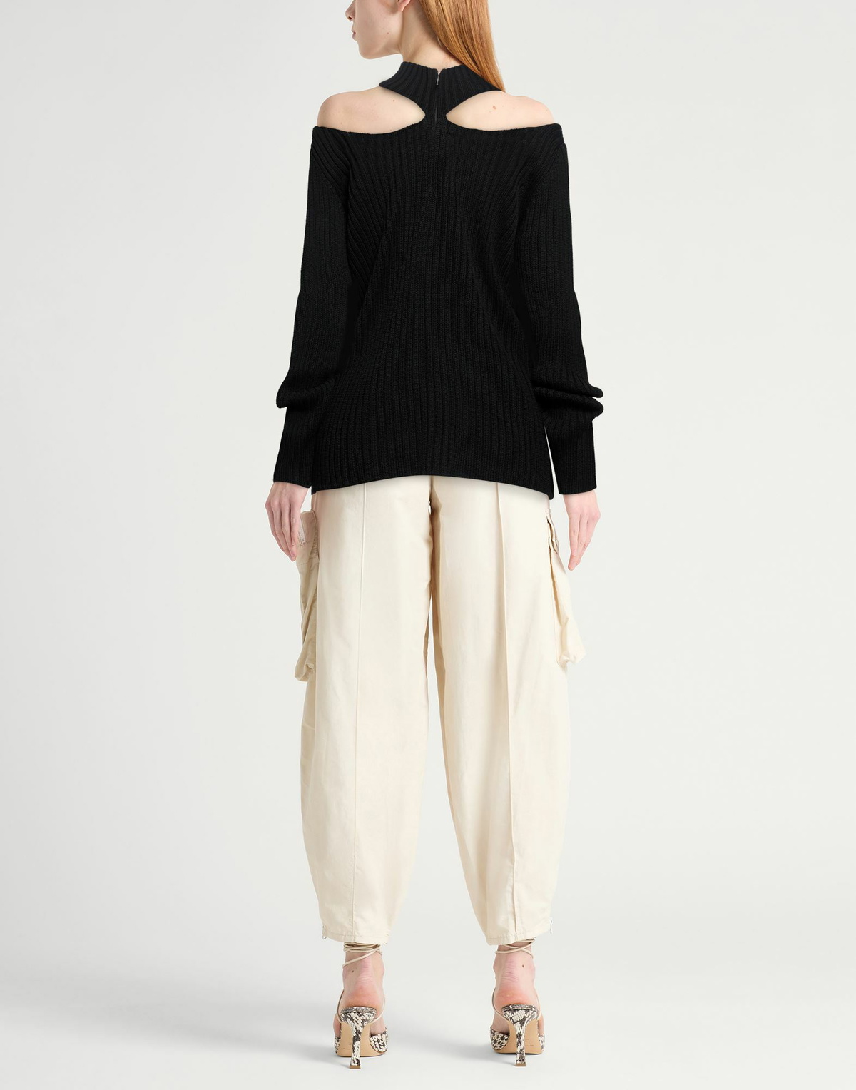 Christopher Kane Womens Turtleneck in Black