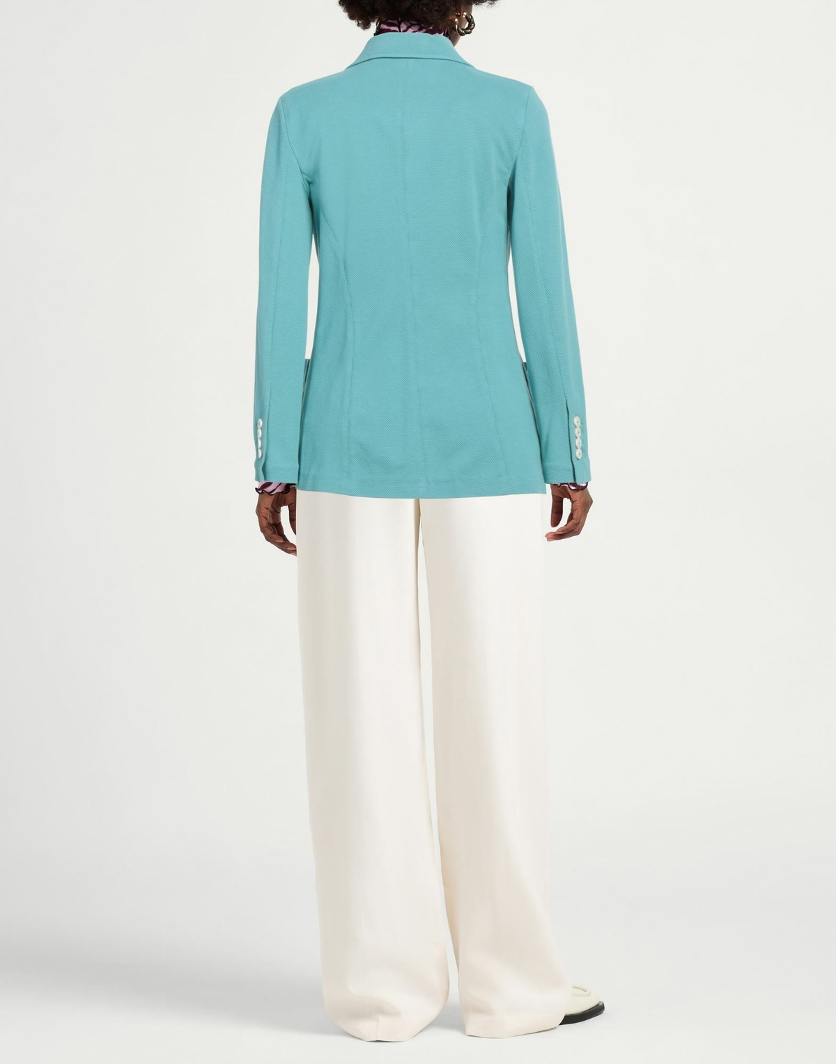 Circolo 1901 Womens Blazer Turquoise