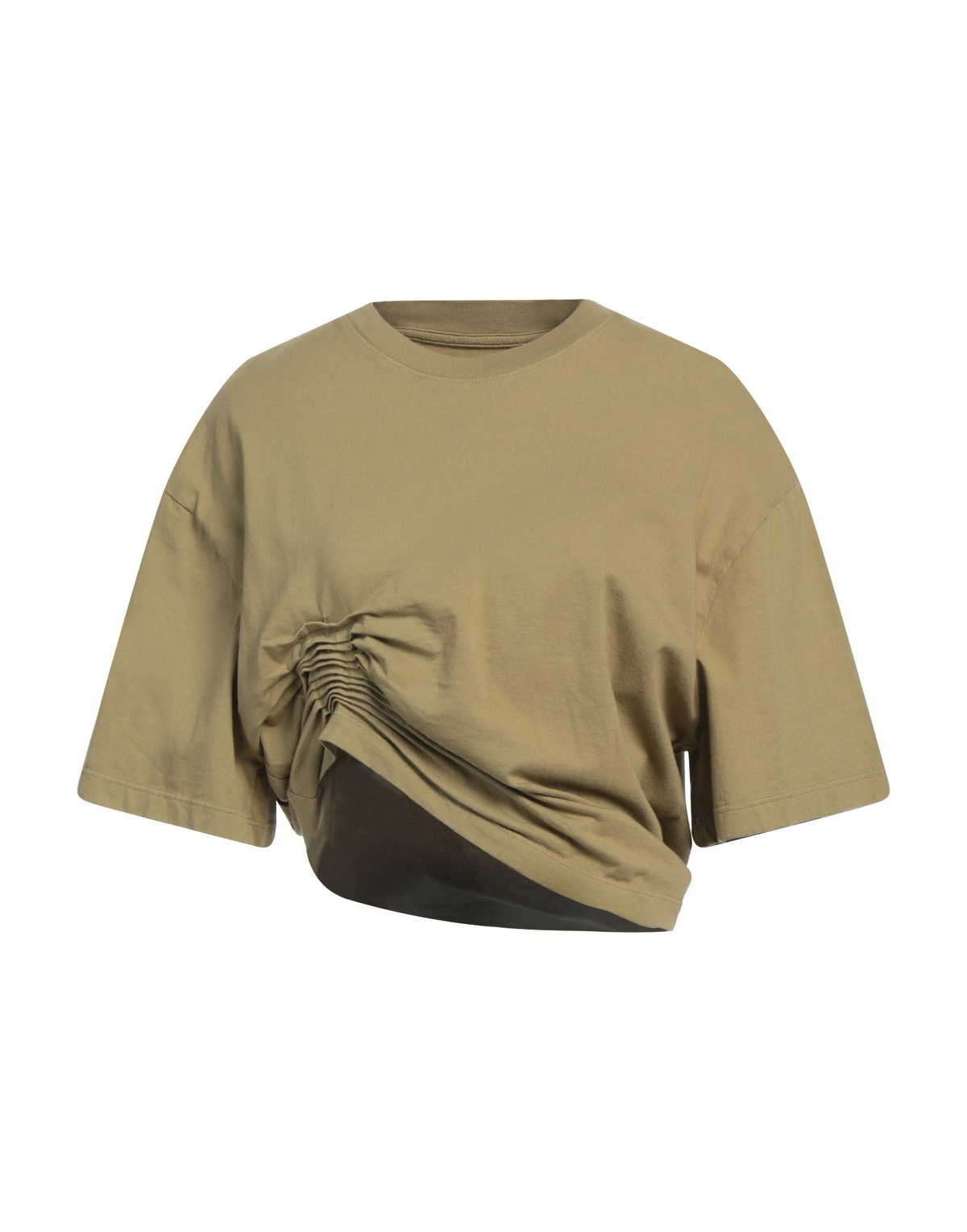 Laneus Womens T-shirt Khaki