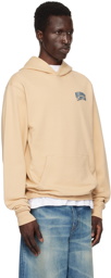 Billionaire Boys Club Beige Small Arch Logo Hoodie