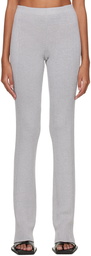 Dion Lee Silver Reflective Lounge Pants