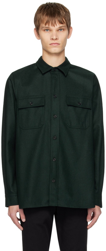 Photo: NORSE PROJECTS Green Silas Shirt