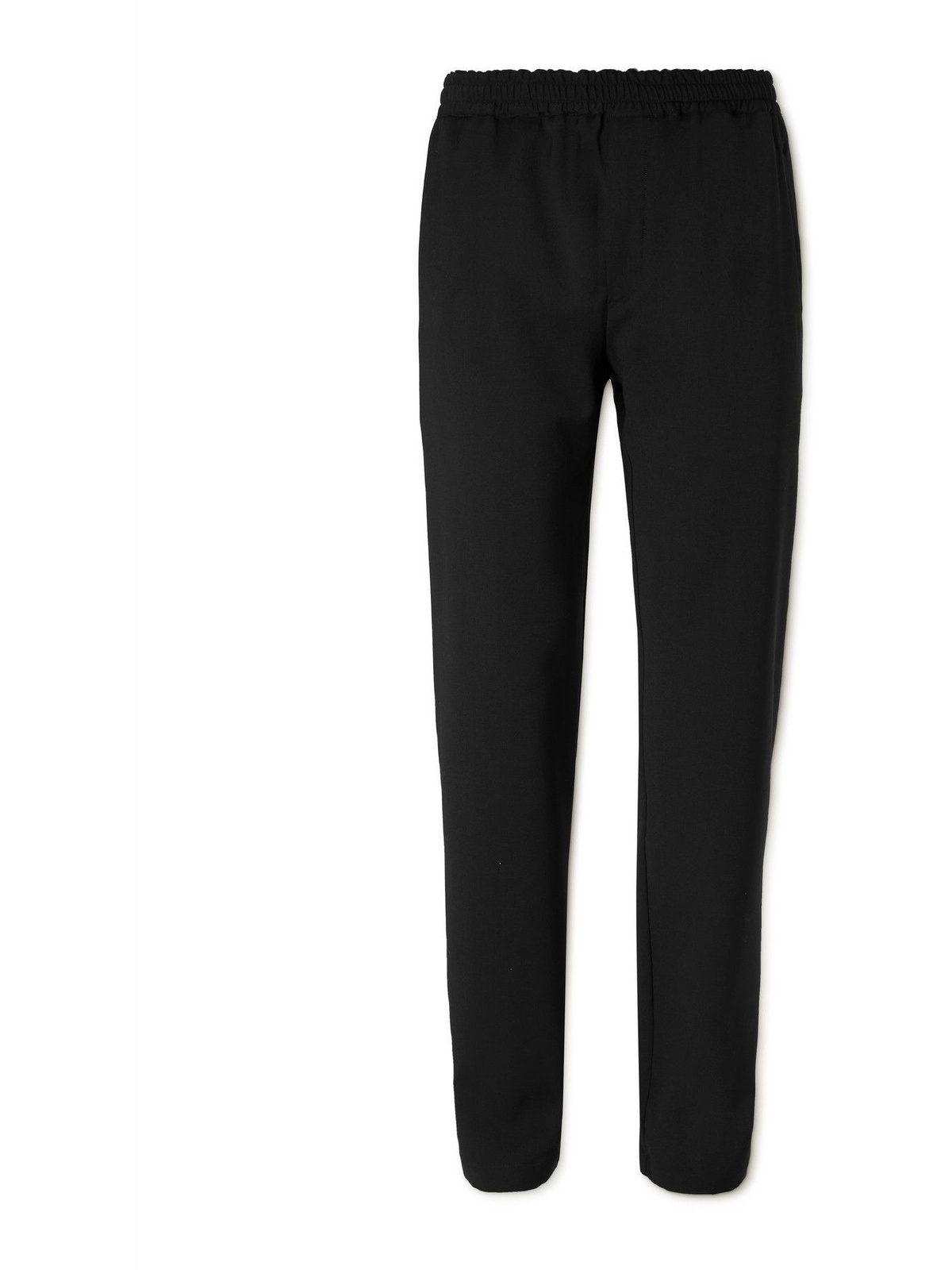【関税&送料込】The Row Black Wool Trousers The Row Woolworth Pant in Black | FWRD
