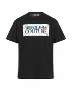 Versace Jeans Couture Mens T-shirt in Black