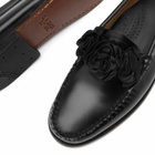 Bass Weejuns Women's Penny Flora Loafer in Black Leather