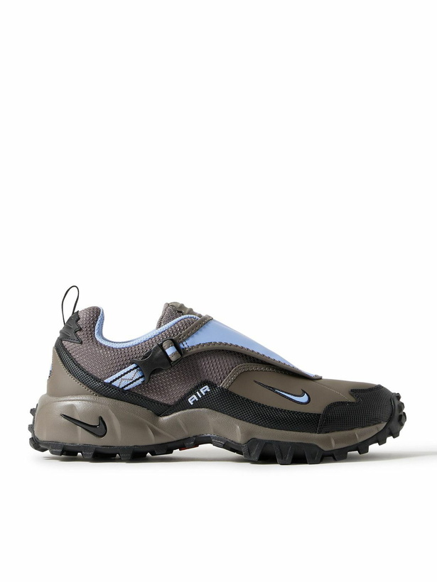 Photo: Nike - ACG Phassad Mesh and Rubber Sneakers - Gray